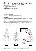 GE 82008LO Assembly Manual preview