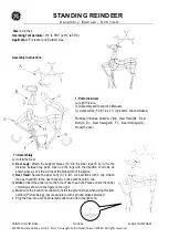 Preview for 1 page of GE 82014LO Assembly Manual