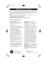 Preview for 9 page of GE 840146500 Owner'S Manual