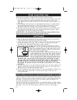 Preview for 10 page of GE 840167000 Manual