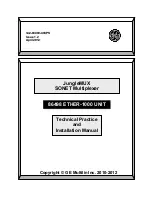 Preview for 1 page of GE 86498 ETHER-1000 UNIT Technical Practice