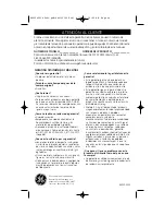 Preview for 40 page of GE 898690 Manual