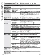 Preview for 24 page of GE 903759 Owner'S Manual & Installation Instructions