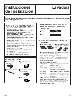 Preview for 47 page of GE 903759 Owner'S Manual & Installation Instructions