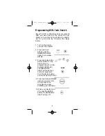 Предварительный просмотр 9 страницы GE 94901 Instruction Manual