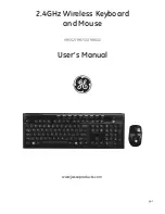 Preview for 1 page of GE 98552 User Manual