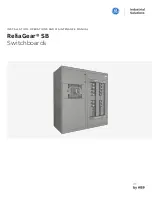 Preview for 1 page of GE ABB ReliaGear SB Installation, Operation And Maintenance Manual