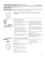 Предварительный просмотр 19 страницы GE ABS45DF1BS Owner'S Manual