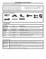 Предварительный просмотр 14 страницы GE ACB AJCQ 10 Owner'S Manual And Installation Instructions