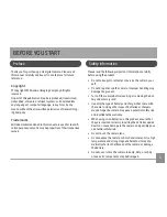 Preview for 5 page of GE ACTIVE series G5WP User Manual