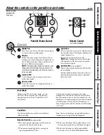 Preview for 3 page of GE ACTK15 Owner'S Manual