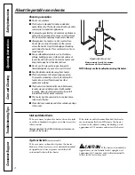 Preview for 4 page of GE ACTK15 Owner'S Manual