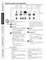 Preview for 4 page of GE ADEL50 Owner'S Manual