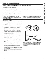 Preview for 5 page of GE ADEW50LY Owner'S Manual