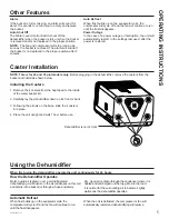 Preview for 5 page of GE ADHL50 Owner'S Manual