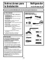 Предварительный просмотр 118 страницы GE Adora 29 Owner'S Manual & Installation Instructions