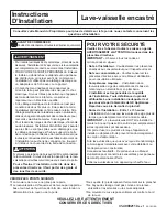 Preview for 17 page of GE Adora DDT700SMNES Installation Instructions Manual