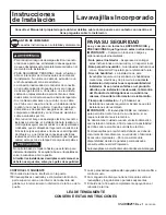 Preview for 33 page of GE Adora DDT700SMNES Installation Instructions Manual