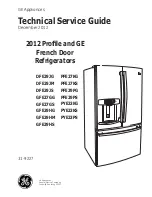 Preview for 1 page of GE Adora DFE29JG Technical Service Manual