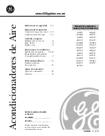 Предварительный просмотр 21 страницы GE ADQ12 Owner'S Manual And Installation Instructions