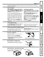 Preview for 25 page of GE ADQ12 Owner'S Manual And Installation Instructions