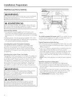 Предварительный просмотр 4 страницы GE ADT521PGF4WS Installation Instructions Manual