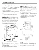 Предварительный просмотр 9 страницы GE ADT521PGF4WS Installation Instructions Manual