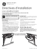 Предварительный просмотр 17 страницы GE ADT521PGFBS Installation Instructions Manual