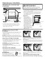 Предварительный просмотр 19 страницы GE ADT521PGFBS Installation Instructions Manual