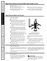 Preview for 4 page of GE ADTK15 Owner'S Manual