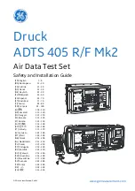 GE ADTS 405F Mk2 Safety And Installation Manual preview