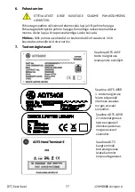 Предварительный просмотр 81 страницы GE ADTS 405F Mk2 Safety And Installation Manual