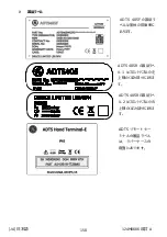 Предварительный просмотр 162 страницы GE ADTS 405F Mk2 Safety And Installation Manual