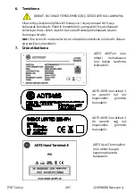 Предварительный просмотр 301 страницы GE ADTS 405F Mk2 Safety And Installation Manual