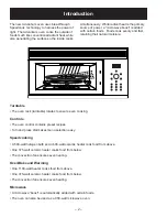 Предварительный просмотр 4 страницы GE Advantium 120 SCA1000 Technical Service Manual