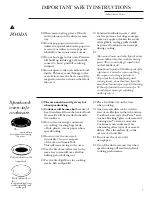 Preview for 5 page of GE Advantium Built-In Ovens Use And Care Manual