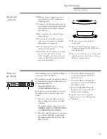 Preview for 17 page of GE Advantium Built-In Ovens Use And Care Manual