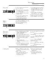 Preview for 23 page of GE Advantium Built-In Ovens Use And Care Manual