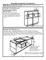 Preview for 8 page of GE Advantium CSB9120 Installation Instructions Manual