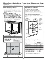 Preview for 9 page of GE Advantium CSB9120 Installation Instructions Manual