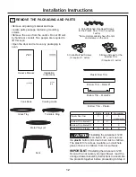 Preview for 12 page of GE Advantium CSB9120 Installation Instructions Manual