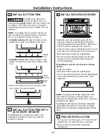 Preview for 14 page of GE Advantium CSB9120 Installation Instructions Manual