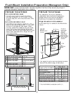 Preview for 9 page of GE Advantium CWB713 Installation Instructions Manual