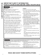 Preview for 4 page of GE Advantium PSB9100 Owner'S Manual