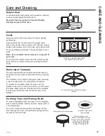 Preview for 27 page of GE Advantium PSB9100 Owner'S Manual