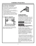 Preview for 5 page of GE Advantium PSB9100BL Installation Instructions Manual