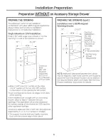 Preview for 6 page of GE Advantium PSB9120DF Installation Instructions Manual