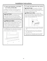 Preview for 15 page of GE Advantium PSB9120DF Installation Instructions Manual