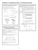 Preview for 18 page of GE Advantium PSB9120DF Installation Instructions Manual