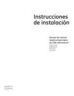 Preview for 21 page of GE Advantium PSB9120DF Installation Instructions Manual